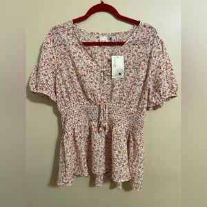 Everleigh Multicolor Floral Blouse